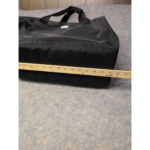 Wilo The Label Active Sheer Duffel Bag Black Cross Body Strap Classic - Picture 5 of 8